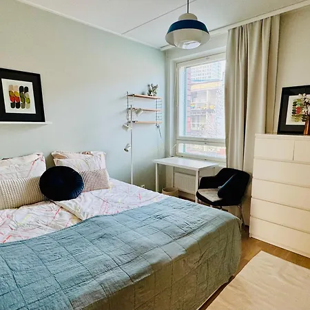 Apartment Modern And Cosy 3-bedroom With Private Sauna, In Trendy Kalasatama Helsinki